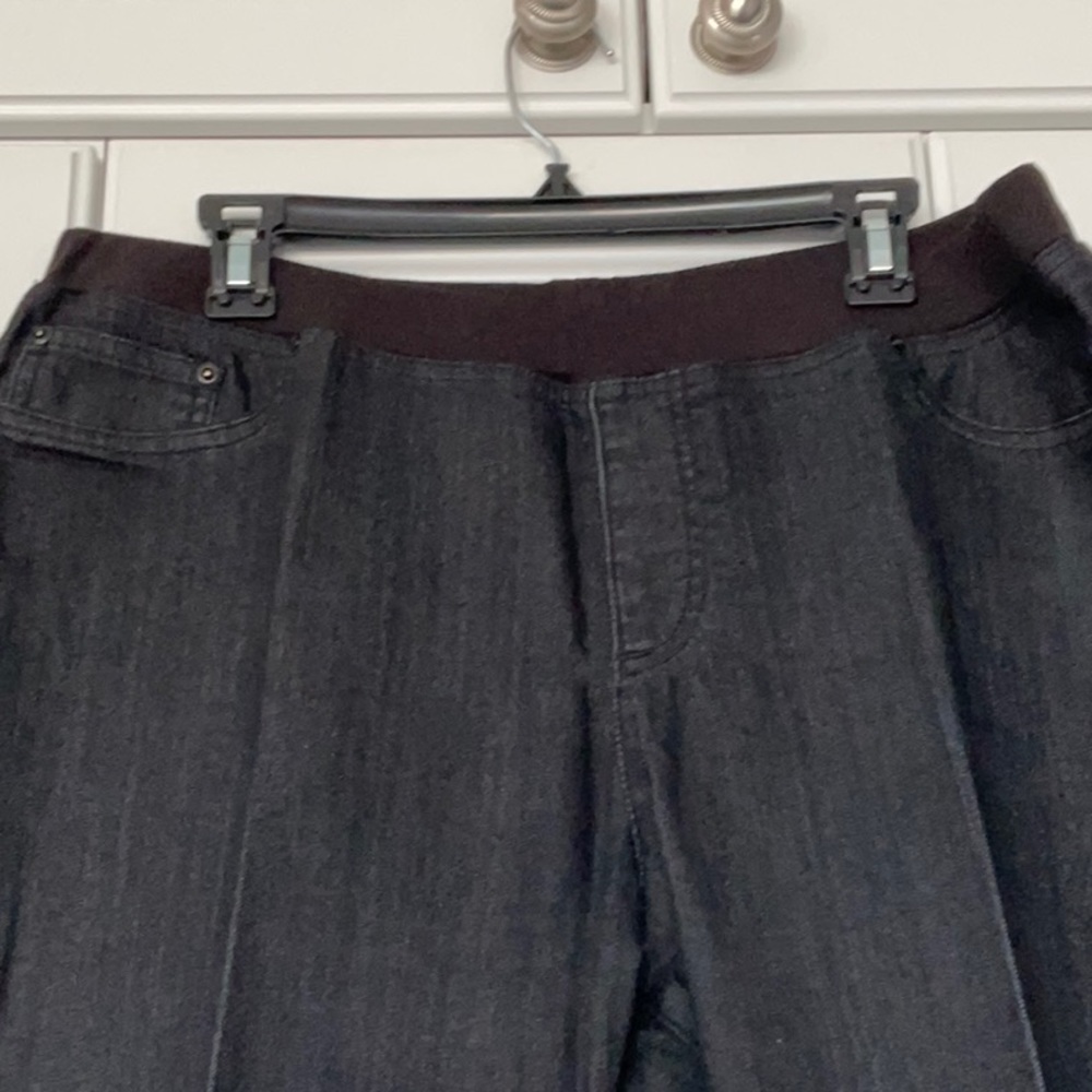 CHICO’S PLATINUM DENIM PANTS